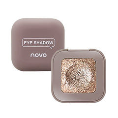 NOVO 10 Colors Glitter Eyeshadow Gel Metallic Powder Pigment Perfume Shining Cosmetics Eye Makeup Highlighter Creamy Palette