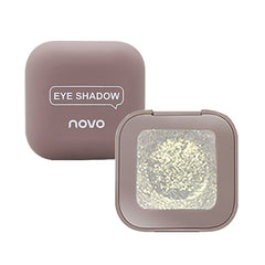 NOVO 10 Colors Glitter Eyeshadow Gel Metallic Powder Pigment Perfume Shining Cosmetics Eye Makeup Highlighter Creamy Palette