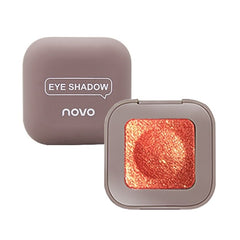 NOVO 10 Colors Glitter Eyeshadow Gel Metallic Powder Pigment Perfume Shining Cosmetics Eye Makeup Highlighter Creamy Palette