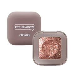 NOVO 10 Colors Glitter Eyeshadow Gel Metallic Powder Pigment Perfume Shining Cosmetics Eye Makeup Highlighter Creamy Palette