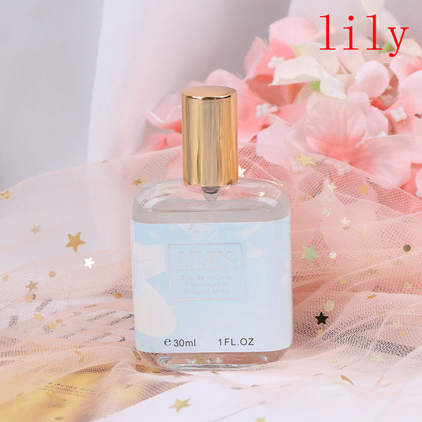 30ml Women Perfume Long-lasting Female Parfum Atomizer Fashion Lady Flower Bottle Fresh Light Fragrance Parfum