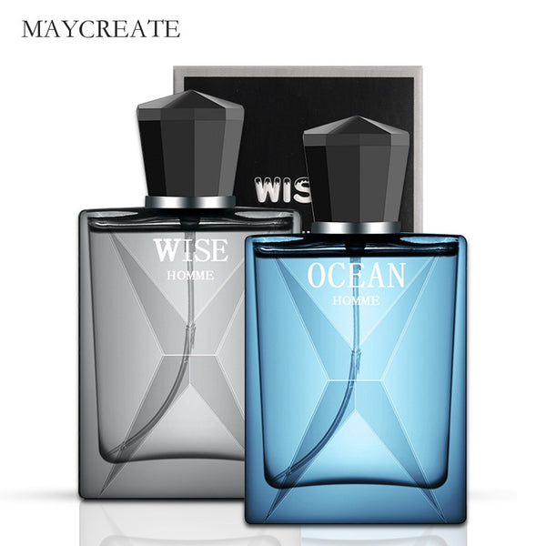 BOB 50ml Perfumed Men Classic Cologne Pheromone Parfum Male Body Spray Atomizer Scent Long Lasting Original Fragrance Elagent