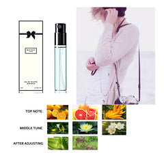 JEAN MISS 3ml Antiperspirant Perfume For Women And Men Atomizer Bottle Glass Fashion Long Lasting Female Parfum Flower Fragrance