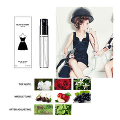 1PCS 3ML Perfume For Men And Women Atomizer Bottle Glass Fashion Lady Female Parfum Long Lasting Flower Fragrance Deodorant