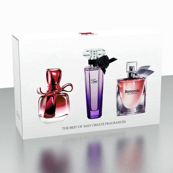 3pcs/lot Perfume Spray Set for Women Fragrance Perfumed Eau De Toilette 25mlX3 Long Lasting Deodorants Anti Odor Parfum