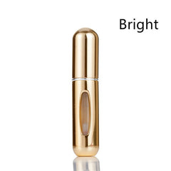 5ML Refillable Perfume Atomizer Travel Portable Makeup Jars Scent Pump Spray Cosmetic Containers For Outdoor Hiking Camping