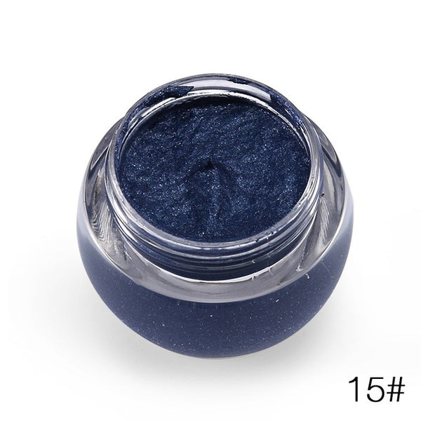 Love Alpha Glitter Eyeshadow Gel Metallic Powder Pigment Perfume Shining Cosmetics 3D Eye Makeup Highlighter Creamy Palette