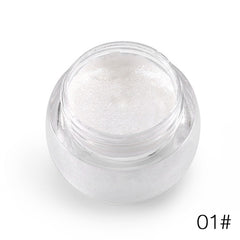 Love Alpha Glitter Eyeshadow Gel Metallic Powder Pigment Perfume Shining Cosmetics 3D Eye Makeup Highlighter Creamy Palette