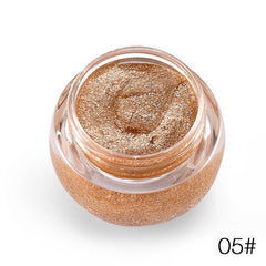 Love Alpha Glitter Eyeshadow Gel Metallic Powder Pigment Perfume Shining Cosmetics 3D Eye Makeup Highlighter Creamy Palette