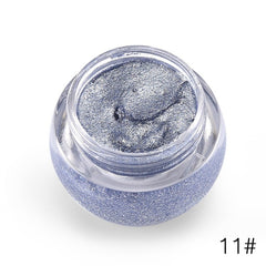 Love Alpha Glitter Eyeshadow Gel Metallic Powder Pigment Perfume Shining Cosmetics 3D Eye Makeup Highlighter Creamy Palette