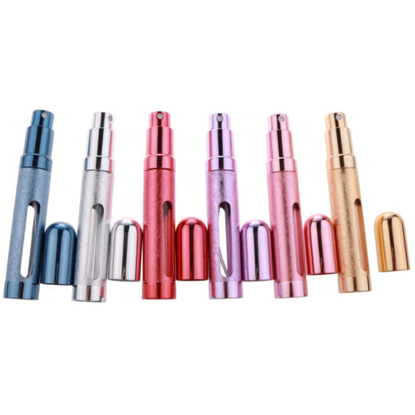 Portable 12ML Travel Pocket Perfume Spray Bottle Cosmetic Container Aftershave Atomizer Bottle Refillable Spray empty Bottles